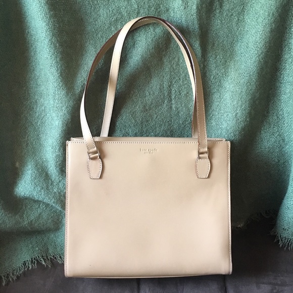 Kate Spade Sam Leather Vintage 90s Bag Camel - Picture 7 of 7